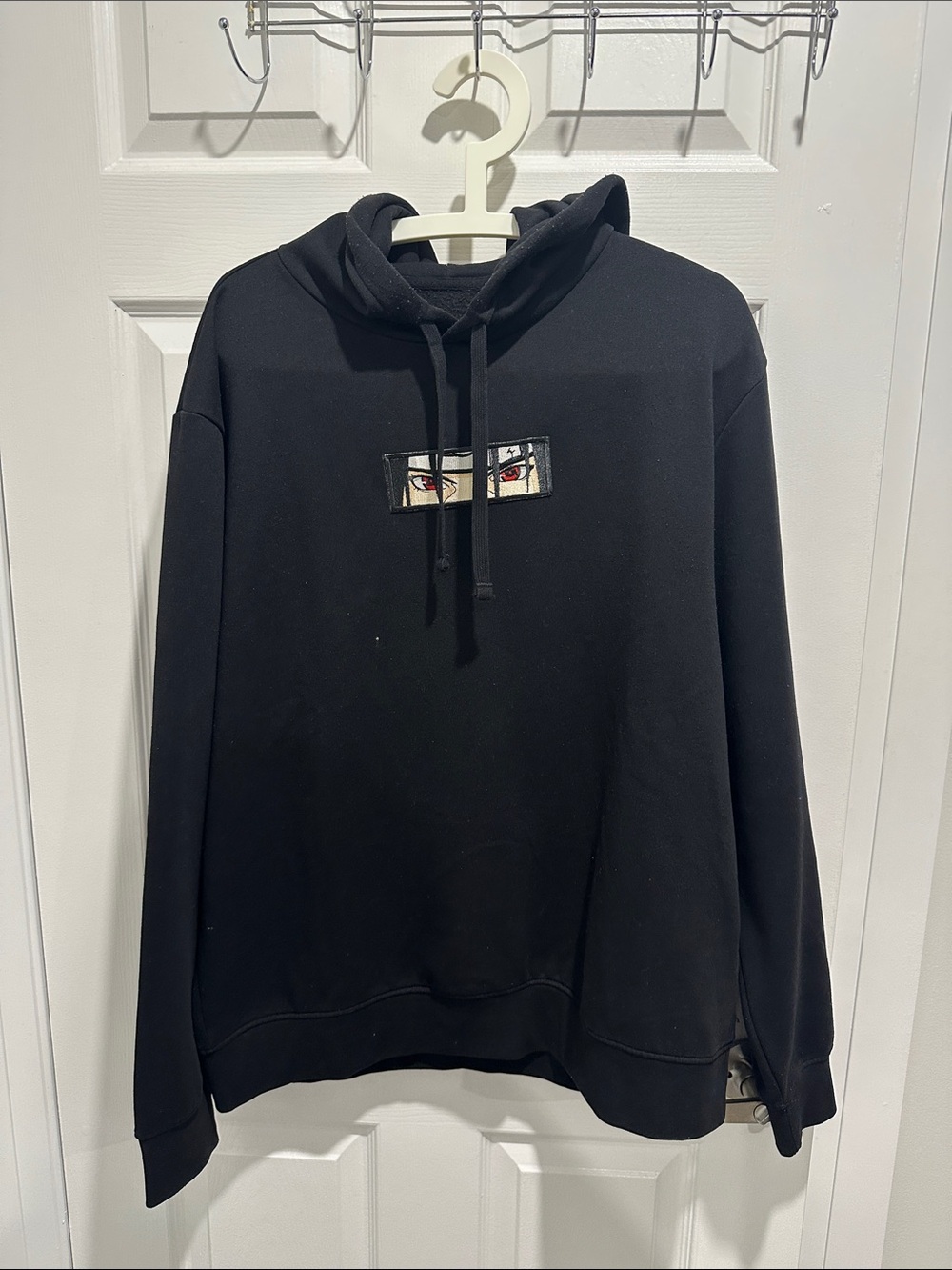 Kakashi Black Graphic Hoodie Sweatshirt